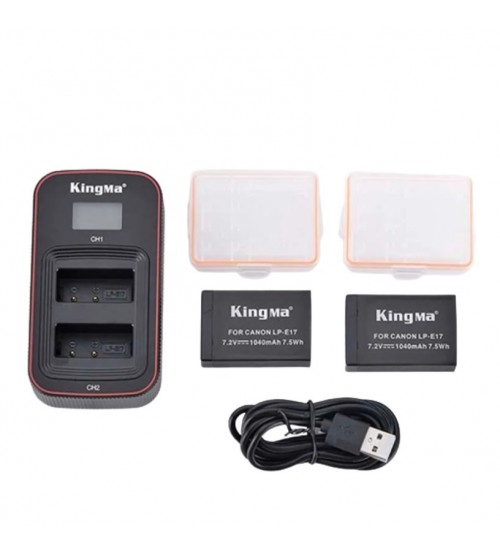 Kingma Dual Battery Charger For LP-E17